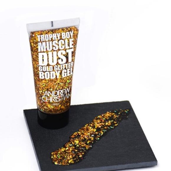 Andrew Christian Trophy Boy Gold Muscle Dust 38ml - Picture 1 of 3